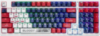 A4Tech Bloody S98 Sports Navy (BLMS Red Switches) Vezetékes Mechanikus Gaming Billentyűzet - Angol (UK)