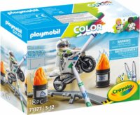 Playmobil 71377 COLOR - Motocross Motor Konstruktorszett