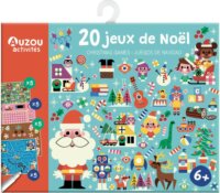 Auzou Letörölhető fejtörő feladatkártyák - Karácsony