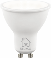 Deltaco Smart LED Spot izzó 5W 470lm 2700-6500K GU10 - Hideg-Meleg fehér