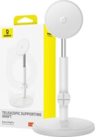 Baseus MagPro Mobiltelefon Mágneses Asztali Állvány - Fehér