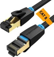 Vention S/FTP CAT8 Patch kábel 5m - Fekete
