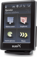 Bury CC 9056 Plus Érintőképernyős Bluetooth kihangosító - Fekete