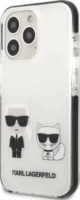 Karl Lagerfeld Karl and Choupette TPE Apple iPhone 13 Pro Tok - Fehér/Mintás