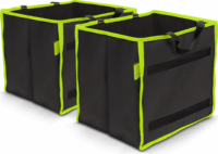 M.N.C. Autós rendszerező csomagtartóba - Fekete / Zöld (2db / csomag)