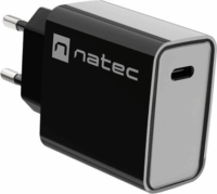 Natec Ribera NUC-2060 USB-C Hálózati töltő - Fekete (20W)