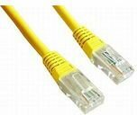 Gembird UTP kat.5e RJ45 patch kábel, 0.25m, sárga