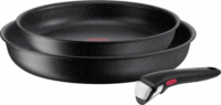 Tefal L3999032 Ingenio Black Stone Serpenyő készlet (3db)