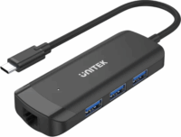 Unitek H1110A USB Type-A 3.0 HUB + RJ45 (3 port)