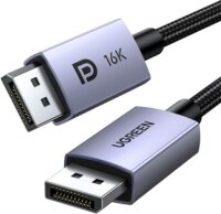 Ugreen DP118 DisplayPort - DisplayPort 2.1 Kábel 2m - Fekete