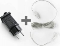 Dekortrend Crystalline fényfüzér tápegység Adapter átlátszó kábellel