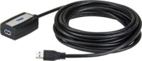 Aten USB 3.0 Hosszabító kábel - Fekete (5m)