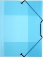 Viquel Propyglass A4 15mm Gumis mappa - Kék