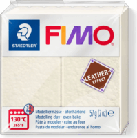 Staedtler FIMO "Leather Effect" Égethető gyurma 57g - Elefántcsont