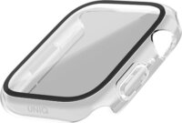 Uniq Nautic Apple Watch 7/8 Műanyag tok + kijelzővédő - Átlátszó (41 mm)