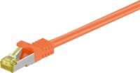 Goobay S/FTP CAT6a Patch kábel 7.5m - Narancssárga