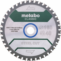 Metabo 628273000 Steel Cut Classic Z40 Körfűrészlap - 165x20
