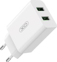 XO L119 2x USB Type-A Hálózati töltő - Fehér (18W)