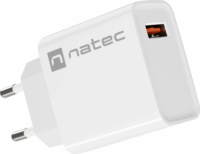 Natec Ribera NUC-2057 USB-A Hálózati töltő - Fehér (18W)