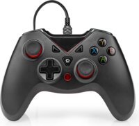 Nedis GGPD110BK Vezetékes gamepad - Fekete (PC)