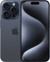 Apple iPhone 15 Pro 128GB Okostelefon - Kék Titánium