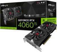 PNY GeForce RTX 4060 Ti 8GB GDDR6 XLR8 Gaming VERTO Dual Fan Videókártya