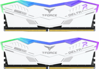 TeamGroup 32GB / 6000 T-Force Delta Alpha RGB White DDR5 RAM (2x16GB)