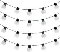 Maclean MCE424 2in1 Napelemes Kültéri LED fényfüzér 7m - Meleg fehér