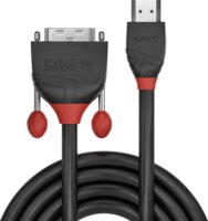 Lindy 36272 Black Line HDMI - DVI-D Kábel 2m - Fekete