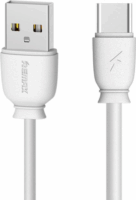 Remax Suji Series RC-134A USB-A apa - USB-C apa 2.0 Adat és töltőkábel - Fehér (1m)