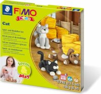 Staedtler FIMO Kids Form & Play Égethető gyurma készlet 4x42g - Cicák