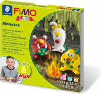 Staedtler FIMO Kids Form & Play Égethető gyurma készlet 4x42g - Szörnyek