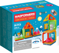 Magformers Cube House Pingvin 20 darabos mágneses építőjáték