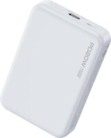 Wekome Magnetic Powerbank 10000mAh (2.1A / 5-12V) - Fehér