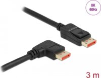 Delock 87067 Displayport 1.4 - Displayport 1.4 Kábel 3m - Fekete