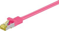 Goobay 91578 S/FTP CAT7 Patch Kábel 0.5m - Magenta