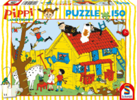 Schmidt Spiele Pippi és a tarkabarka villa - 150 darabos puzzle
