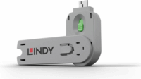 Lindy 40621 USB Type-A Portblokkoló kulcs - Zöld