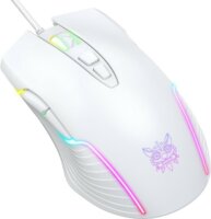 Onikuma CW905 RGB Vezetékes Gaming Egér - Fehér