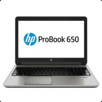 HP ProBook 650 G1 Notebook Ezüst (15.6" / Intel i5-4210M / 4GB / 180GB SSD) - Használt