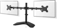 Nedis MMDOSD110BK 15"-32" LCD TV/Monitor asztali tartó - Fekete (2 kijelző)