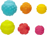 Playgro szenzoros készségfejlesztő labdák (6 darabos készlet)
