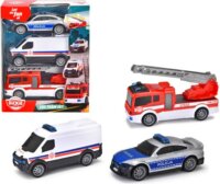 Dickie Toys SOS mentőjármű készlet (3 darabos)