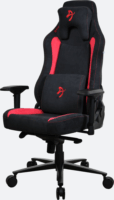 Arozzi Vernazza Supersoft Fabric Gamer szék - Fekete/Piros