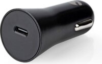 Nedis CCPD20W101BK USB-C Autós töltő - Fekete (20W)