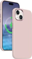 Crong Color Cover Lux Apple iPhone 15 Plus Magsafe Tok - Pink