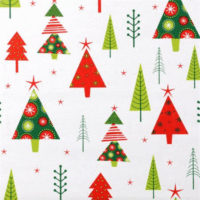Victoria Csomagolópapír tekercs 70x200 cm - Karácsonyfa minta