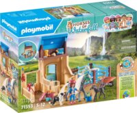 Playmobil 71353 Horses of Waterfall - Amelia és Whisper lovasboksszal