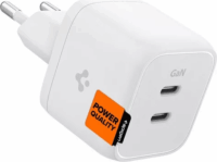 Spigen PowerArc PE2104 2x USB Type-C hálózati töltő adapter - Fehér (35W)