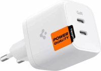Spigen PowerArc PE2104 2x USB Type-C hálózati töltő adapter - Fehér (45W)